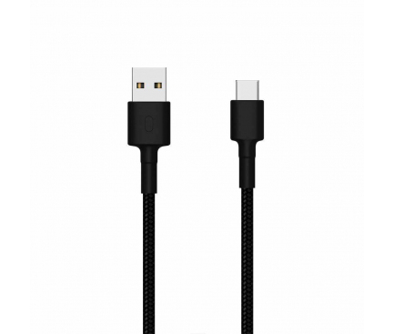 Cablu Date si Incarcare USB-A - USB-C Xiaomi, 18W, 1m, Negru SJV4109GL