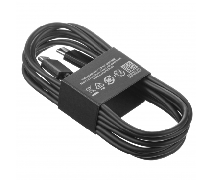 Cablu Date si Incarcare USB-C - USB-C Samsung EP-DW767JBE, 25W, 1.8m, Negru GP-TOU021RFCBW