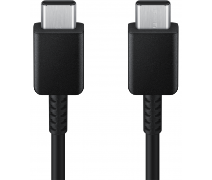 Cablu Date si Incarcare USB-C - USB-C Samsung EP-DA705BBE, 25W, 1m, Negru GP-TOU021RFBBW