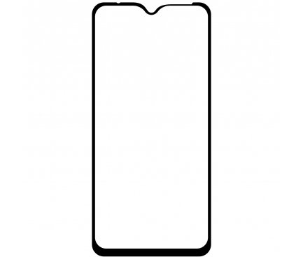 Folie de protectie Ecran OEM pentru Xiaomi Redmi 9C / 9A, Sticla Securizata, Full Glue, 9D, Neagra