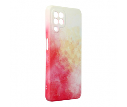 Husa Plastic Forcell Pop Design 3 pentru Samsung Galaxy A22 LTE, Multicolora 