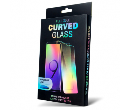 Folie de protectie Ecran OEM pentru Apple iPhone 11 Pro, Sticla Securizata, UV Glue, 5D