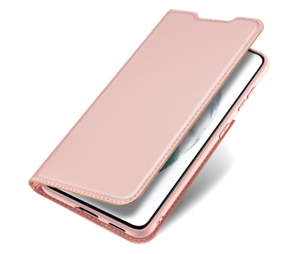 Husa Poliuretan DUX DUCIS Skin Pro pentru Samsung Galaxy S21 FE 5G G990, Roz Aurie 