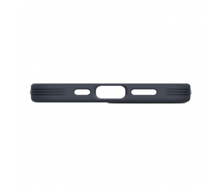 Husa Plastic - TPU Spigen Cyrill Color Brick pentru Apple iPhone 12 Pro Max, MagSafe, Gri Transparenta ACS02500 