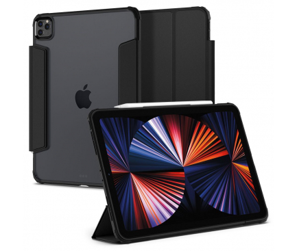 Husa Plastic - TPU Spigen ULTRA HYBRID pentru Apple iPad Pro 11 (2020) / Apple iPad Pro 11 (2021), Neagra ACS03655 