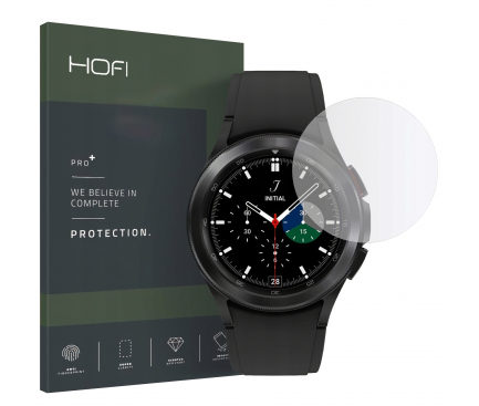 Folie Protectie Ecran HOFI pentru Samsung Galaxy Watch4 Classic 42mm, Sticla Flexibila 