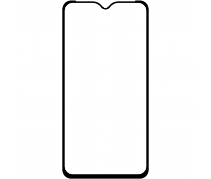 Folie Protectie Ecran OEM pentru Samsung Galaxy A32, Sticla securizata, Full Face, Full Glue, 9D, Neagra 