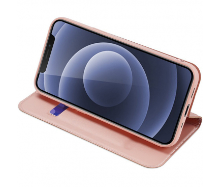 Husa Poliuretan DUX DUCIS Skin Pro pentru Apple iPhone 13 mini, Roz 