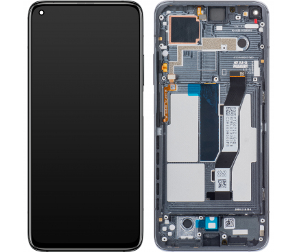 Display cu Touchscreen Xiaomi Redmi K30S / 10T 5G / 10T Pro 5G, cu Rama, Negru, Service Pack 5600030J3S00