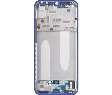 Display cu Touchscreen Xiaomi Mi A3, cu Rama, Albastru, Service Pack 5610100380B6