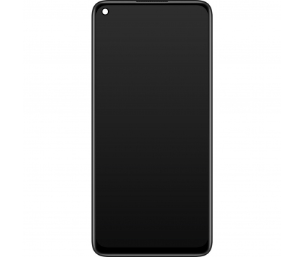 Display cu Touchscreen Xiaomi Redmi Note 9, cu Rama, Gri, Service Pack 560003J15S00