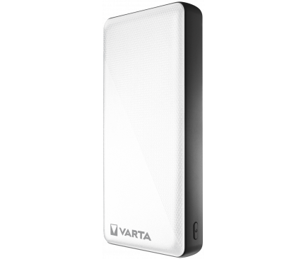 Baterie Externa Varta Energy, 20000mAh, 15W, 2 x USB-A - 1 x USB-C, Alba