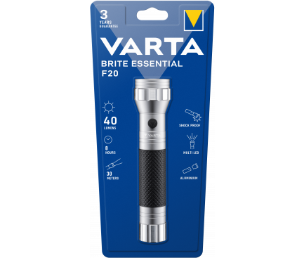 Lanterna LED Varta Brite Essential F20, 40lm