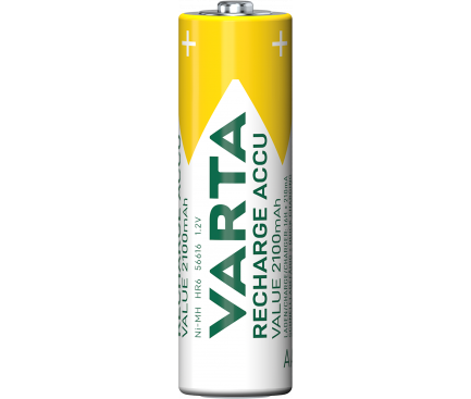 Baterie Varta Accu Value, AA / LR06, 2100mAh, NiMH (Reincarcabil), Set 4 bucati