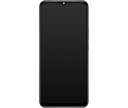 Display cu Touchscreen Xiaomi Mi 10 Lite 5G, cu Rama, Gri, Service Pack 56000400J900
