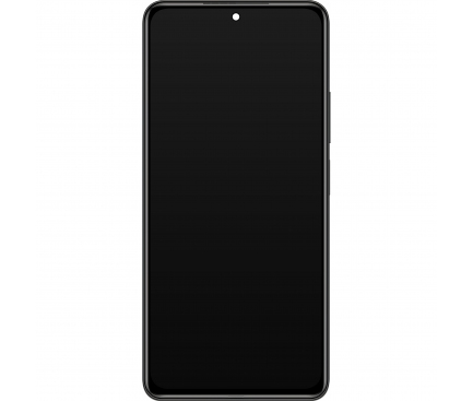 Display cu Touchscreen Xiaomi Mi 11X / 11X Pro / 11i, cu Rama, Negru, Service Pack 5600030K1100