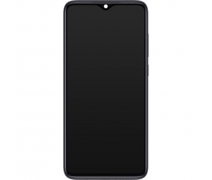Display cu Touchscreen Xiaomi Redmi Note 8 Pro, cu Rama, Negru, Service Pack 56000500G700
