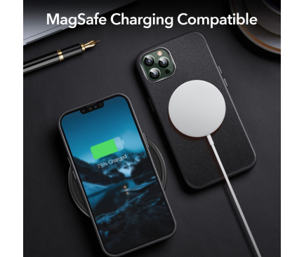 Husa MagSafe pentru Apple iPhone 13 Pro Max, ESR, Metro, Neagra ESR369BLK