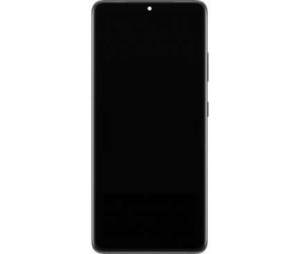 Display cu Touchscreen Samsung Galaxy S21 Ultra 5G G998, cu Rama, Negru, Service Pack GH82-26035A