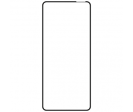 Folie de protectie Ecran OEM pentru Xiaomi Redmi Note 10 5G, Sticla securizata, Full Glue, 9D, Neagra