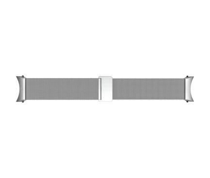 Curea Milanese Samsung Watch4 Series, 20mm, M/L, Argintie GP-TYR870SAASW