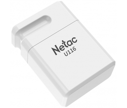 Memorie Externa Netac U116, 16Gb, USB 2.0, Alba NT03U116N-016G-20WH 
