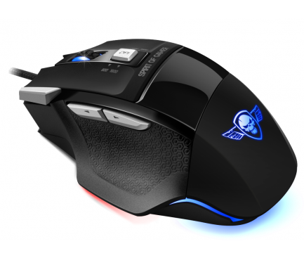 Mouse Wired USB Spirit of Gamer PRO-M8 Light Edition, Gaming, Negru