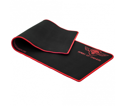 MousePad Spirit of Gamer Ultra King Size Design, 780 x 300 mm x 5 mm, Rosu 