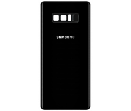 Capac Baterie - Senzor Amprenta Samsung Galaxy Note 8 N950, Negru, Second Hand 