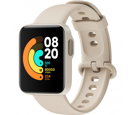 Ceas Smartwatch Xiaomi Mi Watch Lite, Ivory, Alb BHR4359GL 