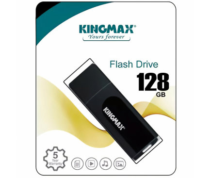 Memorie Externa USB-A Kingmax PA07, 128Gb K-KM-PA07-128GB/BK