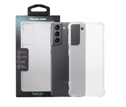 Husa TPU Spacer Antisoc pentru Samsung Galaxy S21 5G, 1.5mm, Transparenta SPPC-SM-GX-S21-CLR 