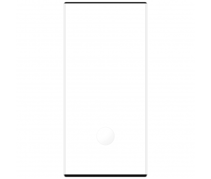Folie Protectie Ecran Spacer pentru Samsung Galaxy Note 20 N980, Sticla securizata, Full Face, Anti-Amprenta, 0.3mm, 9D, 9H, Neagra SPPG-SM-GX-N20-TG 