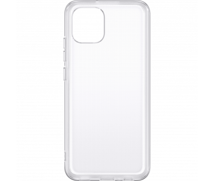 Husa pentru Samsung Galaxy A03 A035, Soft Clear Cover, Transparenta EF-QA036TTEGEU