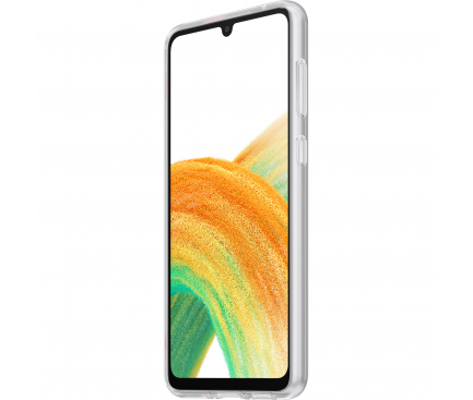 Husa TPU Samsung Galaxy A33 5G A336, Slim Strap Cover, Transparenta EF-XA336CTEGWW 
