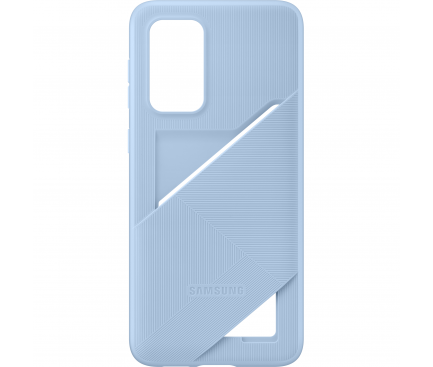 Husa pentru Samsung Galaxy A33 5G A336, Card Slot Cover, Albastra EF-OA336TLEGWW