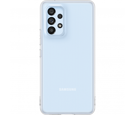 Husa pentru Samsung Galaxy A53 5G A536, Clear Cover, Transparenta EF-QA536TTEGWW
