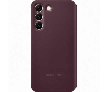 Husa Samsung Galaxy S22 5G S901, S-View Flip Cover, Visinie EF-ZS901CEEGEE 