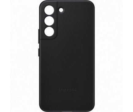 Husa Piele Samsung Galaxy S22 5G S901, Neagra EF-VS901LBEGWW 