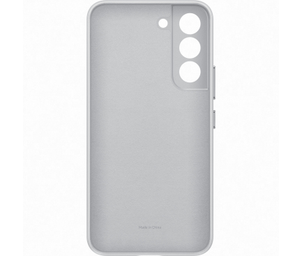 Husa Piele Samsung Galaxy S22 5G S901, Argintie EF-VS901LJEGWW 