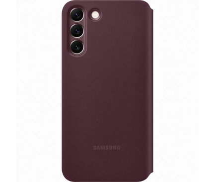 Husa pentru Samsung Galaxy S22+ 5G S906, S-View Flip Cover, Visinie EF-ZS906CEEGEE