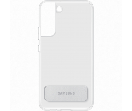Husa TPU Samsung Galaxy S22+ 5G S906, Clear Standing Cover, Transparenta EF-JS906CTEGWW 