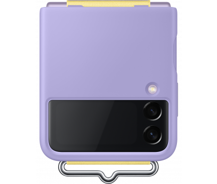 Husa TPU Samsung Galaxy Z Flip3 5G, Strap, Violet EF-GF711TVEGWW 