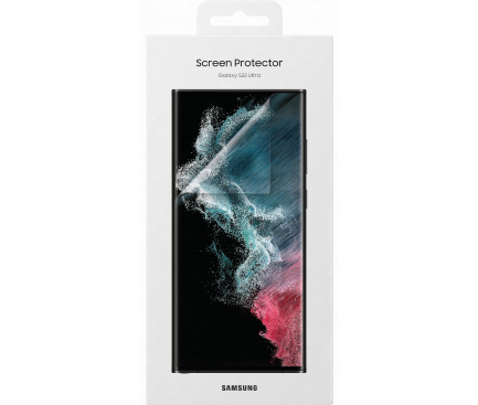 Folie Protectie Ecran Samsung Galaxy S22 Ultra 5G S908, Plastic EF-US908CTEGWW 