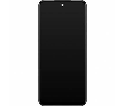 Display cu Touchscreen Xiaomi Redmi Note 10 5G, cu Rama, Gri, Service Pack 5600020K1900