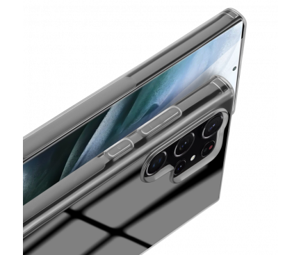Husa TPU Nevox pentru Samsung Galaxy S22 Ultra 5G S908, StyleShell Flex, Transparenta 
