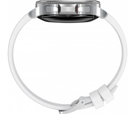 Ceas SmartWatch Samsung Galaxy Watch4 Classic, 42mm, BT, Argintiu, Resigilat  SM-R880NZS