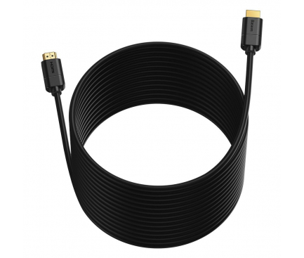 Cablu Audio si Video HDMI la HDMI Baseus High Definition Series, 8 m, Negru CAKGQ-E01 