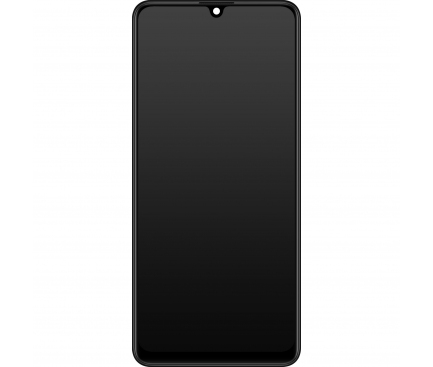 Display cu Touchscreen Samsung Galaxy M32 M325, cu Rama si Acumulator, Negru, Service Pack GH82-26192A