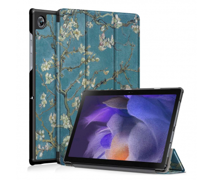 Husa pentru Samsung Galaxy Tab A8 10.5 (2021), Tech-Protect, SmartCase Sakura, Multicolor THP819SAK